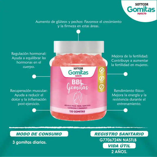 Gomitas BBL de aguaje