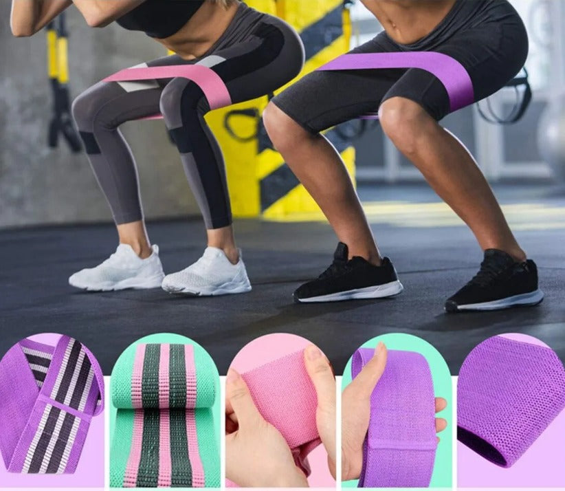 Pack de 3 bandas elásticas