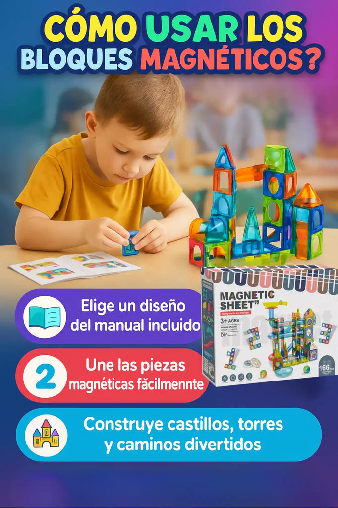 MagniBlocks de 168 piezas