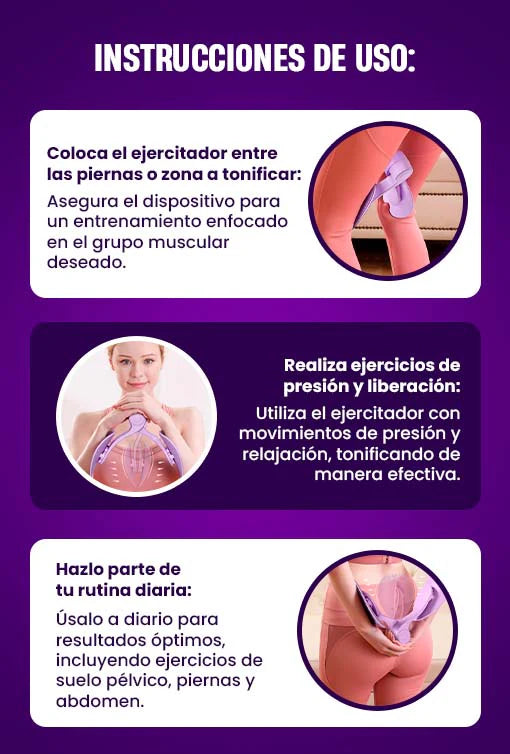 Ejercitador muscular pélvico
